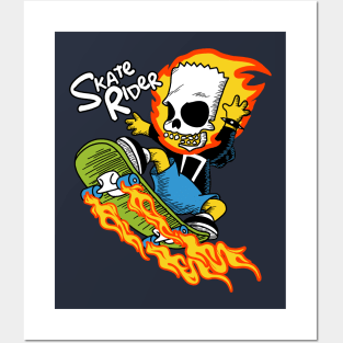 Skate Rider Posters and Art